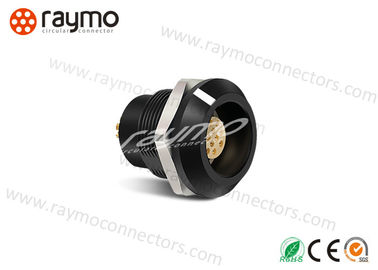 Circular Waterproof IP68 push pull circular connector Brass shell