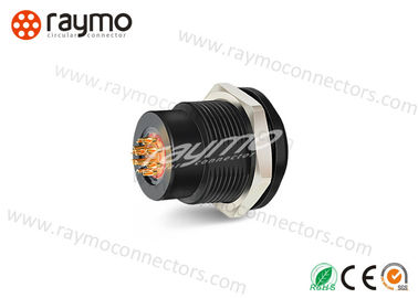 Fixed Panel Socket  Waterproof Power Connector HGG 0K 307 KLA LEMO K Series