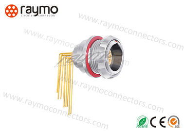 Printed Circuit Board Elbow Contacts Connector Back Panel Mount Anti Vibration