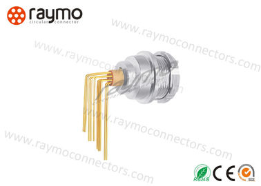 Printed Circuit Board Elbow Contacts Connector Back Panel Mount Anti Vibration