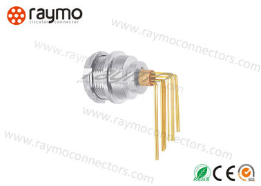 Printed Circuit Board Elbow Contacts Connector Back Panel Mount Anti Vibration