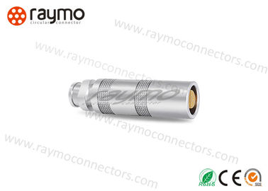 FFA Plug Half Moon Connector , Circular Push Pull Connectors 00 0S 1S 2S Series