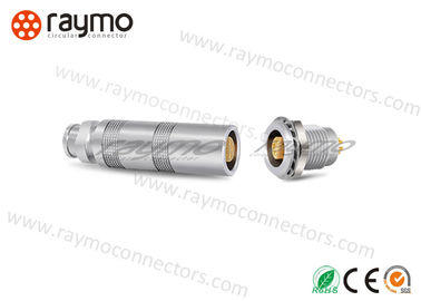 Stepped Insert  Half Moon Connector , Electronics Component Connectors Rugged Housing