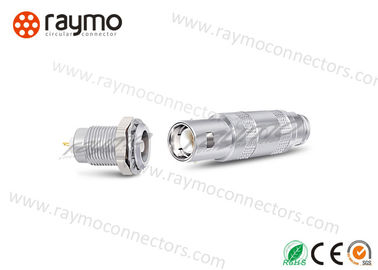 PCA Free Cable Receptacle Half Moon Connector , Metal Cable Connectors