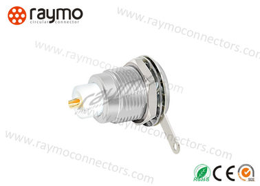 IP50 Rating Printed Circuit Connectors Multipole Type Lemo Alternative 4 Pin Durable