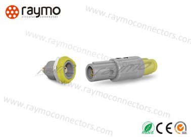 PAG.M0.4GL Plastic Straight Plug Circular Push Pull Male Connector