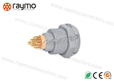 Female Socket PPS 18.5mm Circular Plastic Connectors 1P Shell
