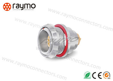 Polarized Keying System Waterproof Power Connector Panel Receptacle Avoid Cross Interface