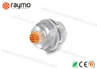 Polarized Keying System Waterproof Power Connector Panel Receptacle Avoid Cross Interface