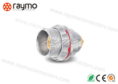 Polarized Keying System Waterproof Power Connector Panel Receptacle Avoid Cross Interface