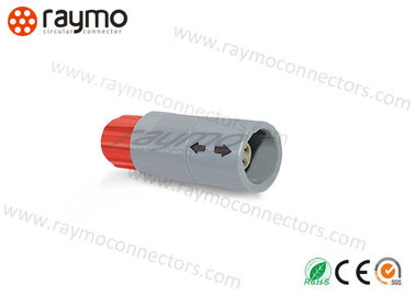 ECG Monitor Circular Plastic Connectors Push Pull Fastensing Type Panel Mounted