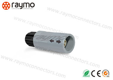 ECG Monitor Circular Plastic Connectors Push Pull Fastensing Type Panel Mounted