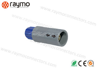 ECG Monitor Circular Plastic Connectors Push Pull Fastensing Type Panel Mounted