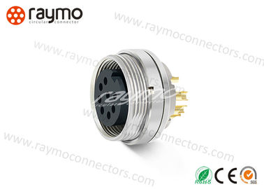 Metal Plastic Coaxial Power Connector Compact Design Tested According MIL