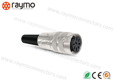 Cable Mounted Free Sokcet Threaded Coaxial Connector With Threaded Joint