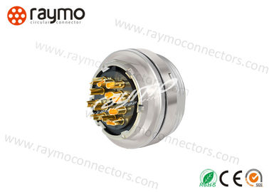 16 Mm 8 Pins Threaded Cable Connectors HEG EGG HGG Mechanical Color Coding