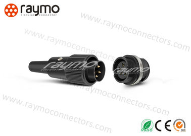 Custom Threaded Electrical Connector , Screw Locking Connector 19.9 – 20 Mm Diameter