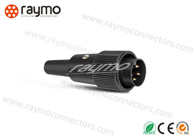 Custom Threaded Electrical Connector , Screw Locking Connector 19.9 – 20 Mm Diameter