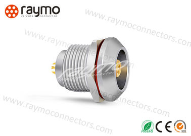 Outdoor Application Coax Compression Connector Straight PCB Contacts Watertight