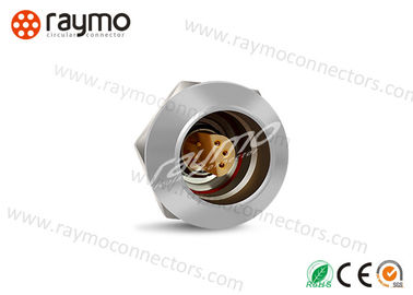 Outdoor Application Coax Compression Connector Straight PCB Contacts Watertight