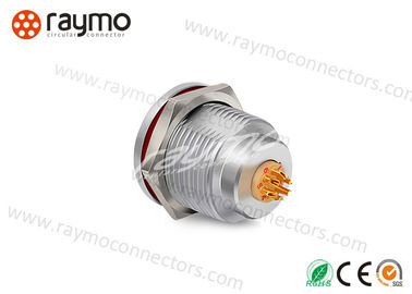 Outdoor Application Coax Compression Connector Straight PCB Contacts Watertight