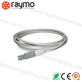 Elbow Print Circular Plastic Connectors , Cable Assembly Connector Various Contact Types