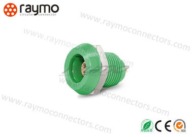 PKG 2pin 3pin 4pin 5pin Circular Plastic Connectors , Male Socket Plug Fixed Socket