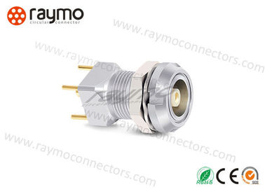 Smooth Appearance Coaxial Cable Connector Blind Mating Small Insertion Force