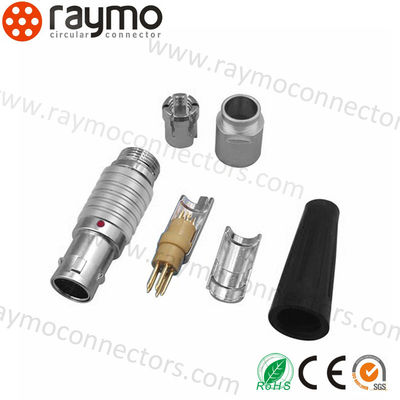 10 Pin FGG FEG 1B 2B Circular Push Pull Connectors 16.5mm Shell