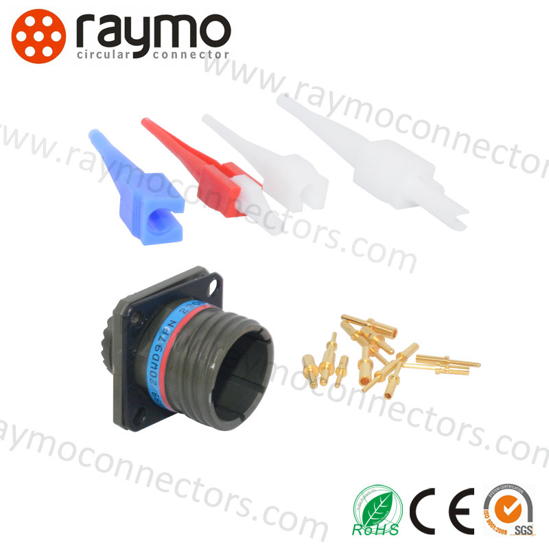 Amphenol D38999 38999 MIL-DTL MIL Spec Circular Connector KJA0T17F8PN Circular Connectors Crimp Type