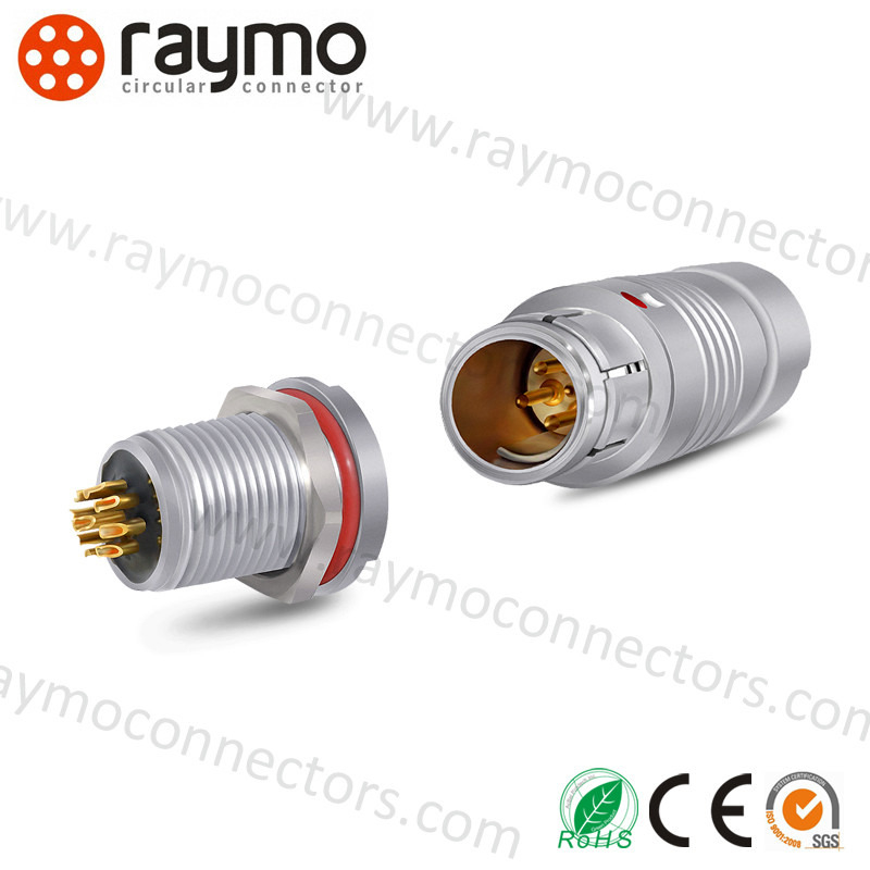 Bayonet Connection Military Circular Connectors for Secure and Durable Connections 4/7/10/19/32/50pins 500 Mating Cycles