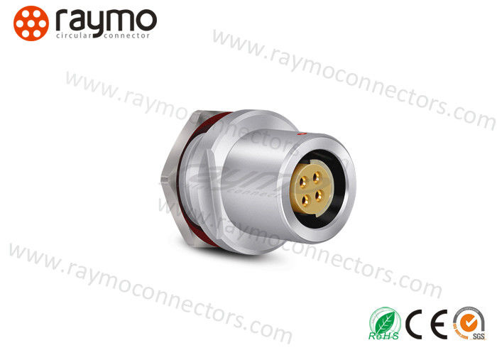 IP68 Waterproof Power Connector , 4 Pin Female Connector DBEE 102 A053