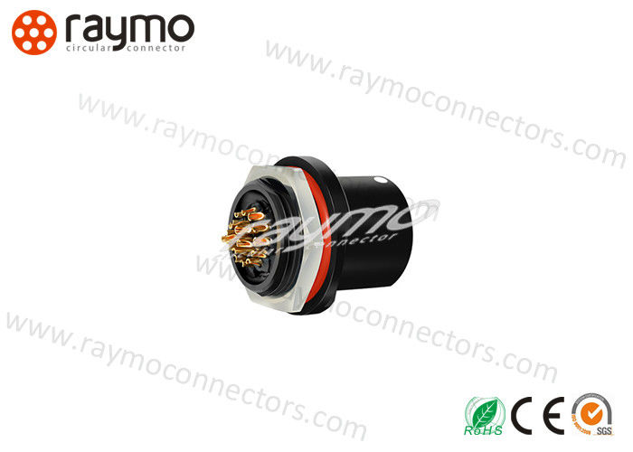 DBEE DBEU Receptacle Circular Waterproof Connector , Pcb Connector Outdoor