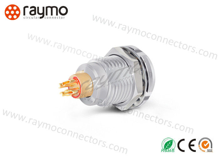 General Duty Pcb Female Connector Environmental Resistant Suprior EMI Shielding