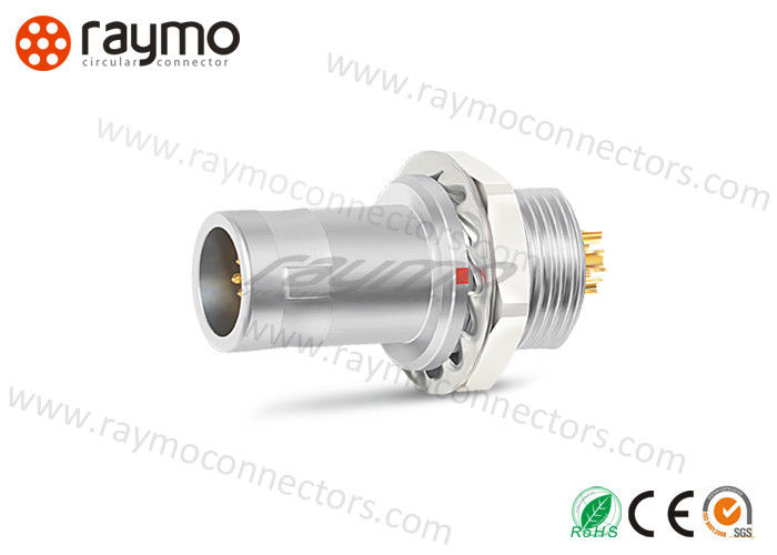 Panel Mount Male Connector FAG.0B.310 Metal Circular Non-Latching Fixed Plug