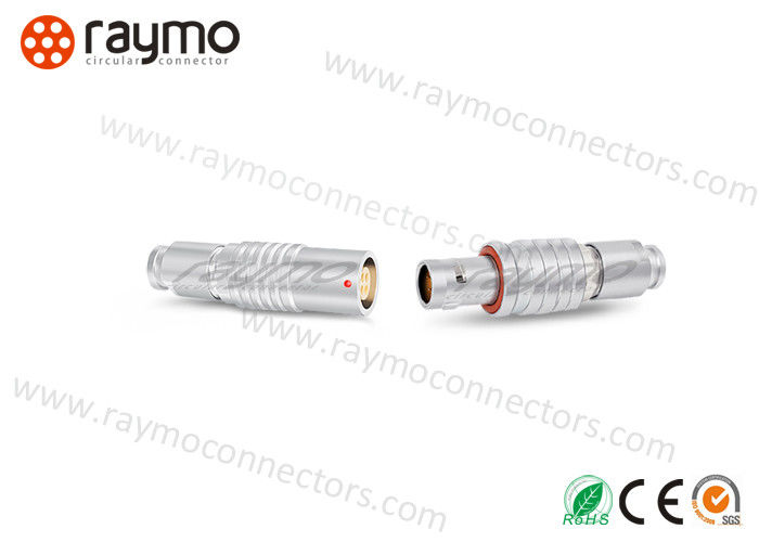 Quick Locking Circular Push Pull Connectors With Cable Solder PCB Type