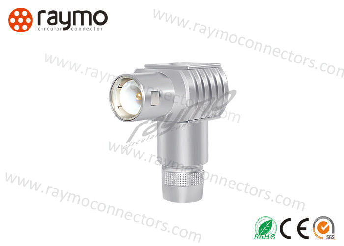 Custom Unipole Half Moon Connector , Cable Elbow Connector Adapter Low Voltage