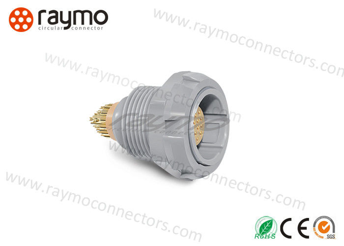 ROHS2.0 Male Female IP67 1P Data Signal Circular Connectors