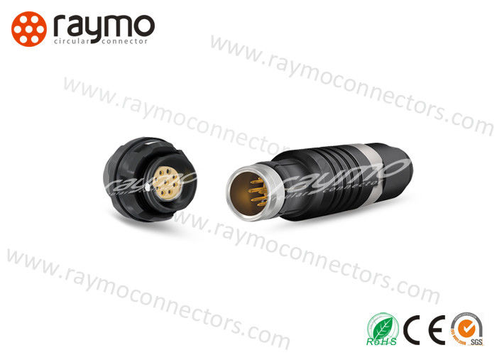 Straight Plug PEEK IP50 Brass Signal Connector s L Series