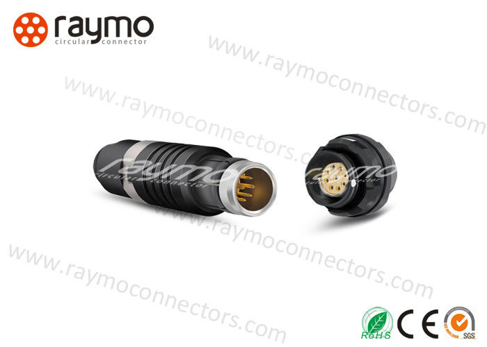 RAYMO Circular Waterproof Connector Automative Applied Plated With Black Chorme