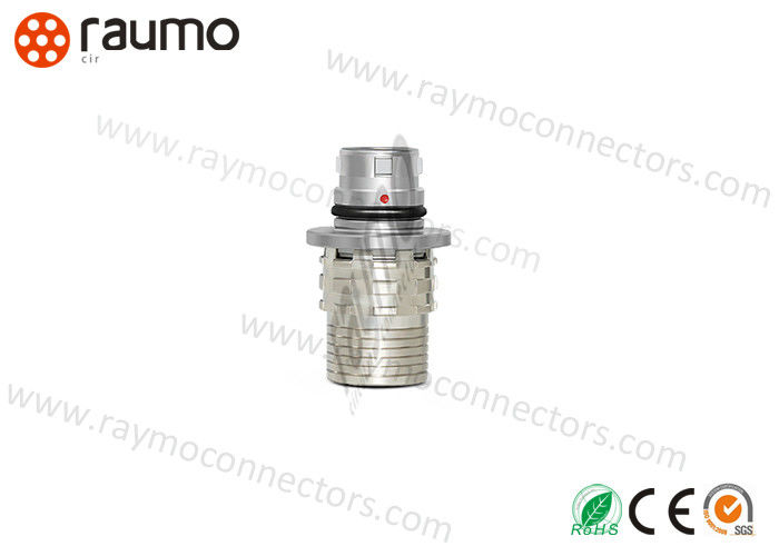 16 Pin Plug IP68 AMC Connector , Quick Connect Cable Connectors Self Latching