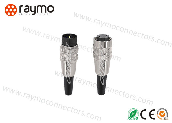 Female Contacts Flexible Cable Connector M16 M12 Excellent EMI Shielding