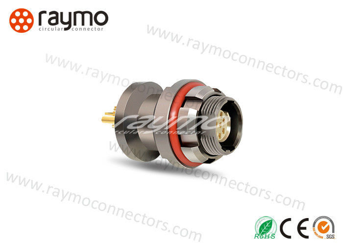 Push Pull Military Plugs Connectors Multiple Pin Threaded Coupling  Alternate Insert Positioning