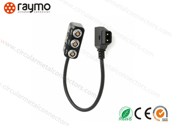 D TAP To Lemo IP50 0B Circular Push Pull Connectors