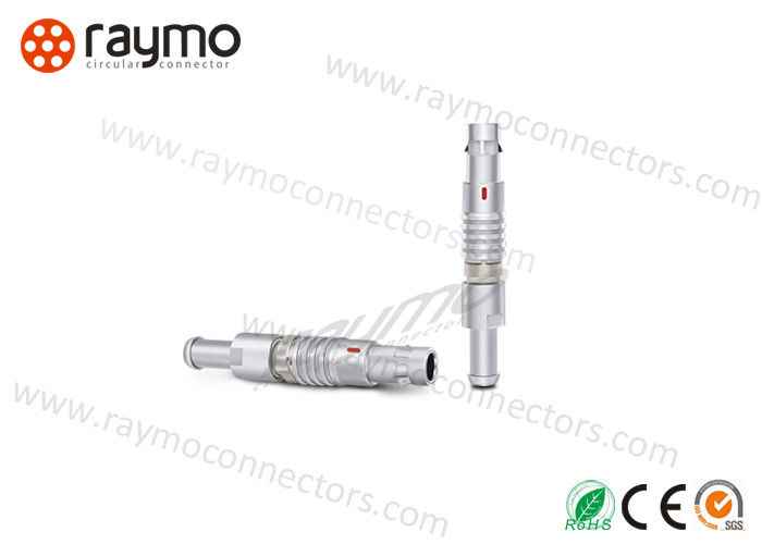 FGG 4 Pins SGS Circular Push Pull Connectors Metal Medical Device