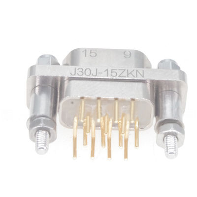 Connettore Micro-D standard industriale ITT serie MDM da 1,27 mm con spaziatura dei contatti, sostituzione MDM-9PBS per applicazioni aerospaziali